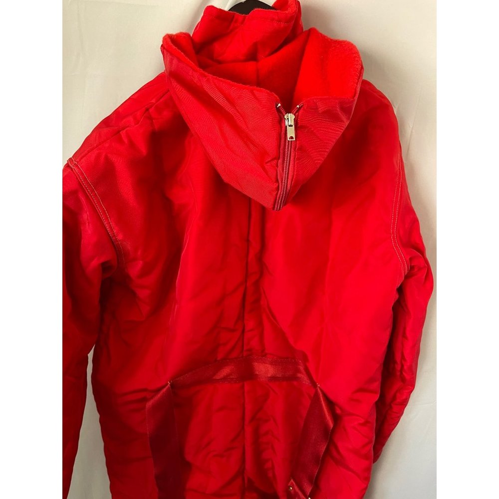 Vintage RefrigiWear Garment Red Insulated Overall/Suit - Picture 7 of 14